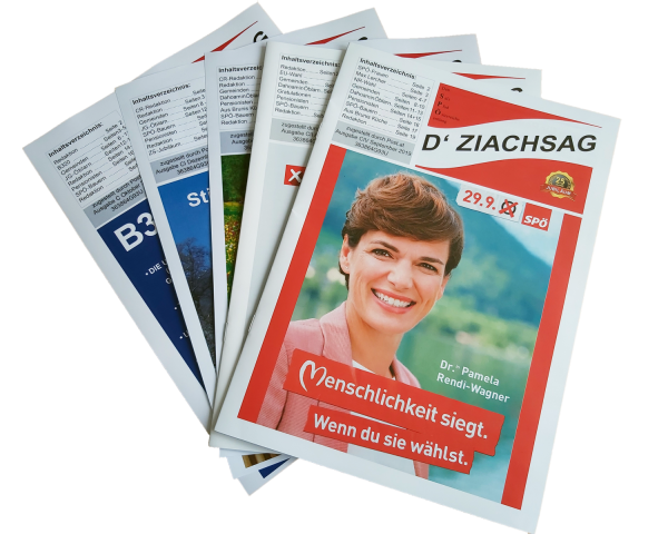 Ziagsag_Zeitung Collage